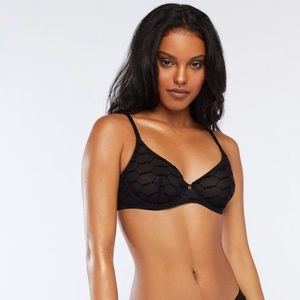 SOLD‼️Savage X Fenty Unlined Logo Bra